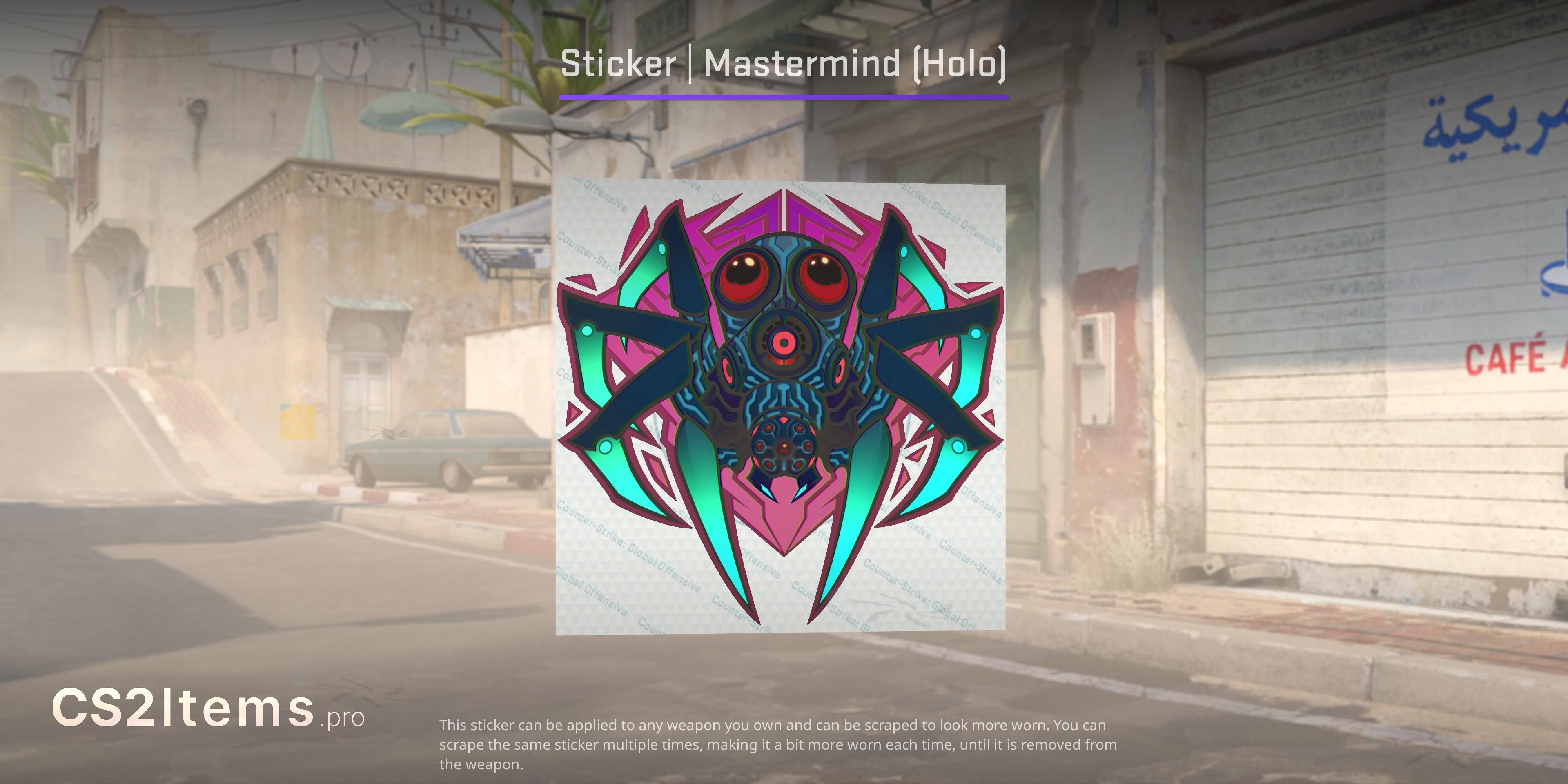 CS2 Klistremerke | Mastermind (holo) Forsiden