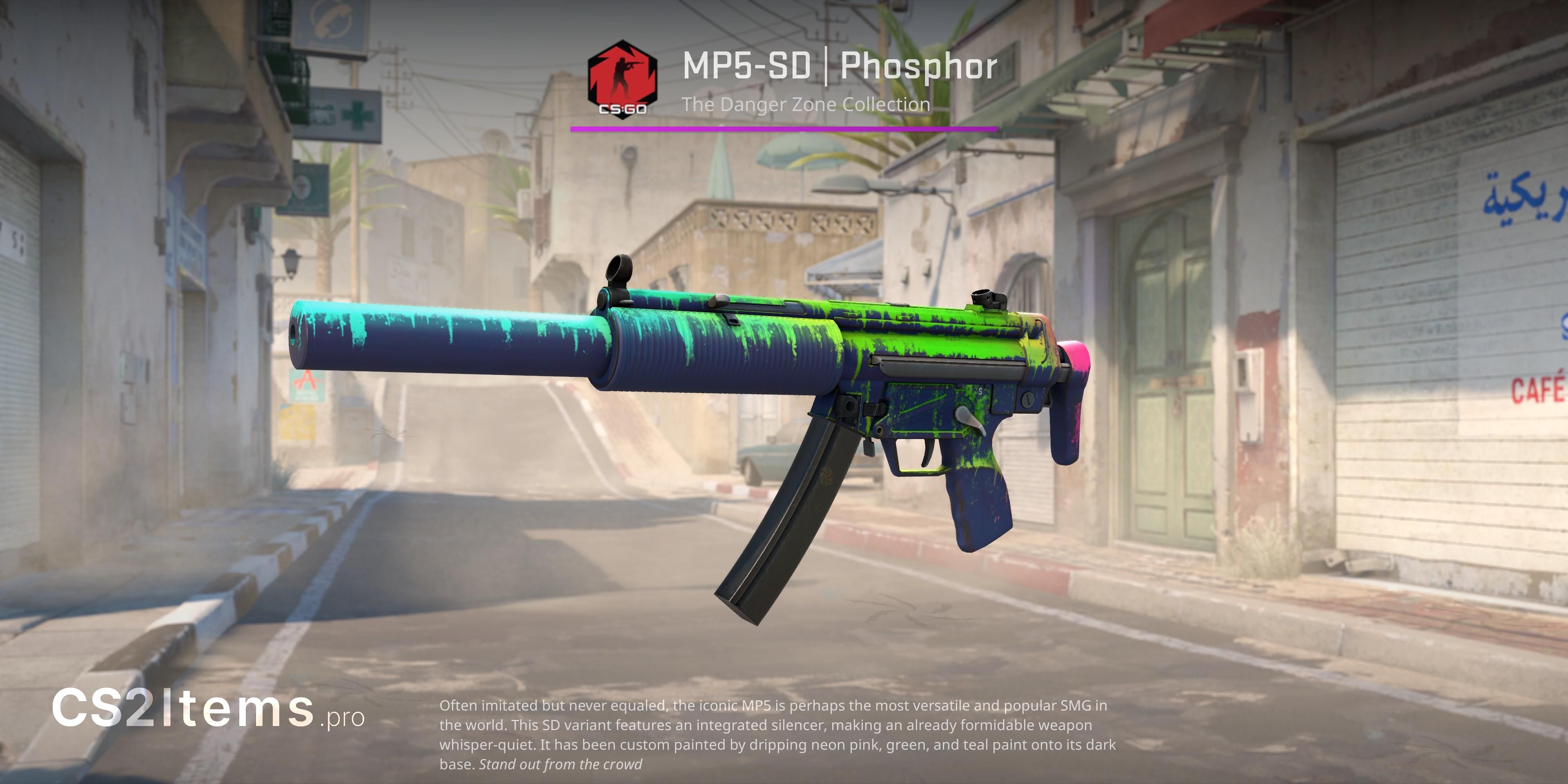 CS2 MP5-SD | Phosphor หน้า