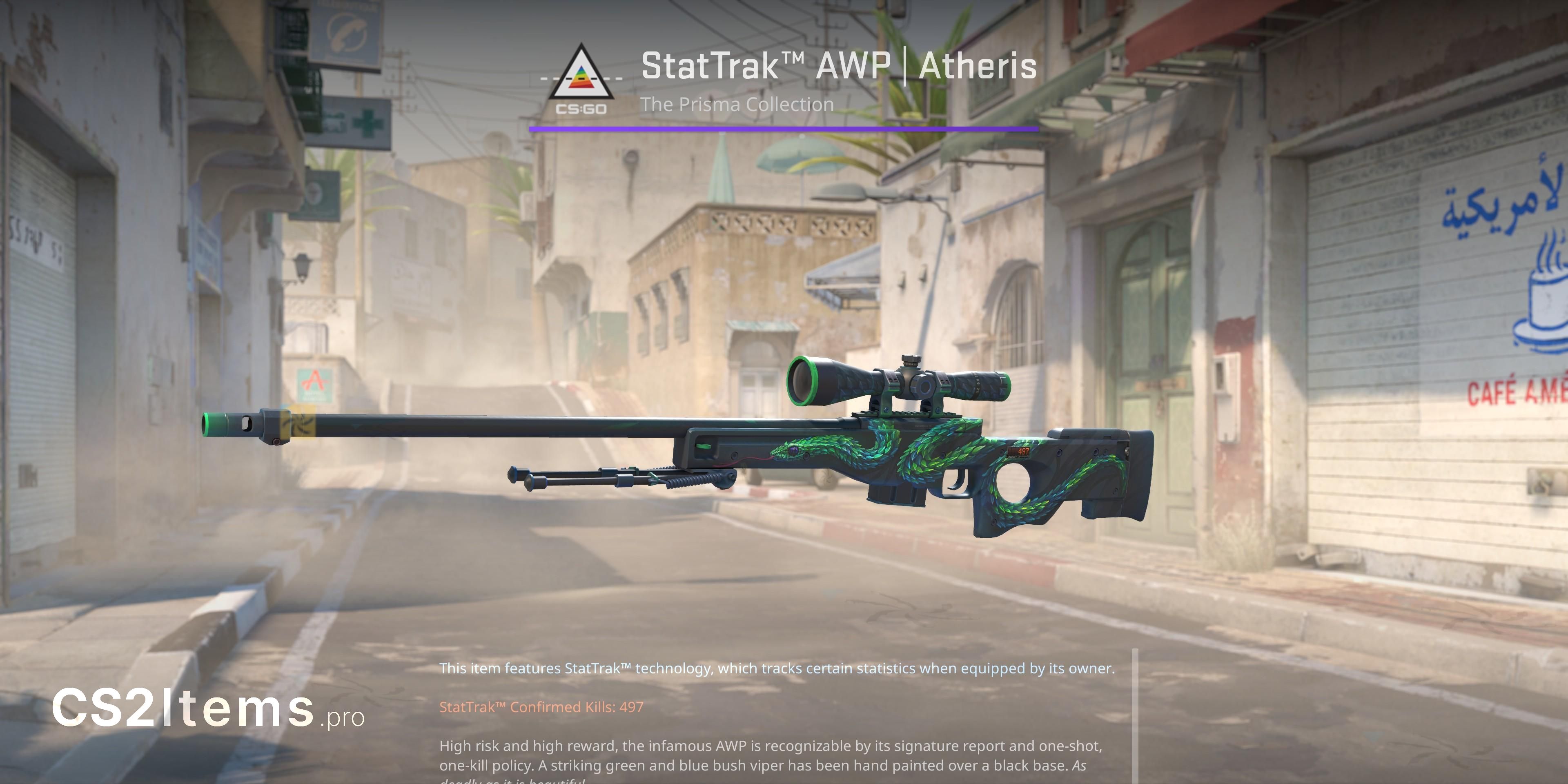 CS2 AWP | Atheris Vorderseite