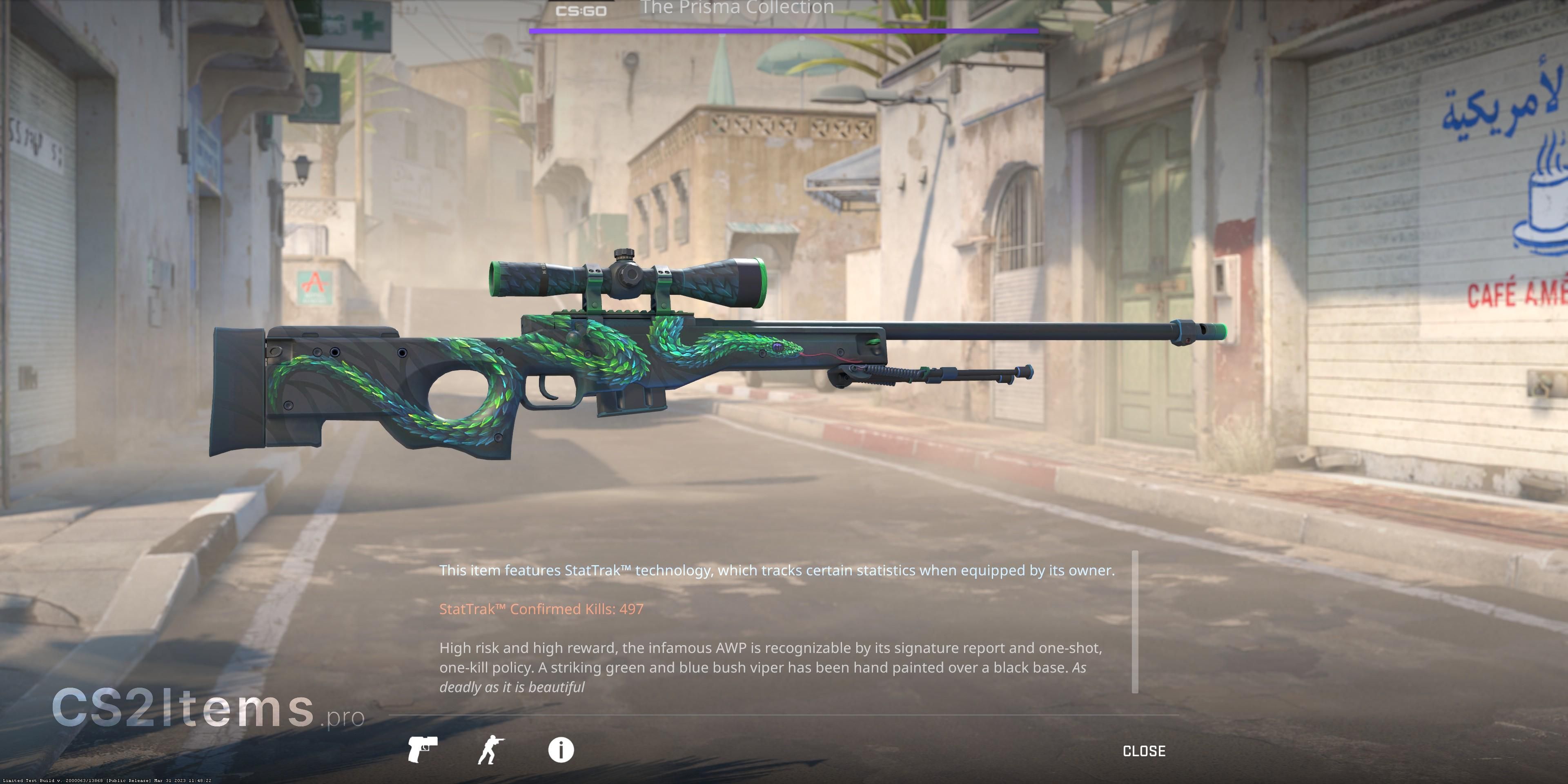 CS2 AWP | Atheris Rückseite