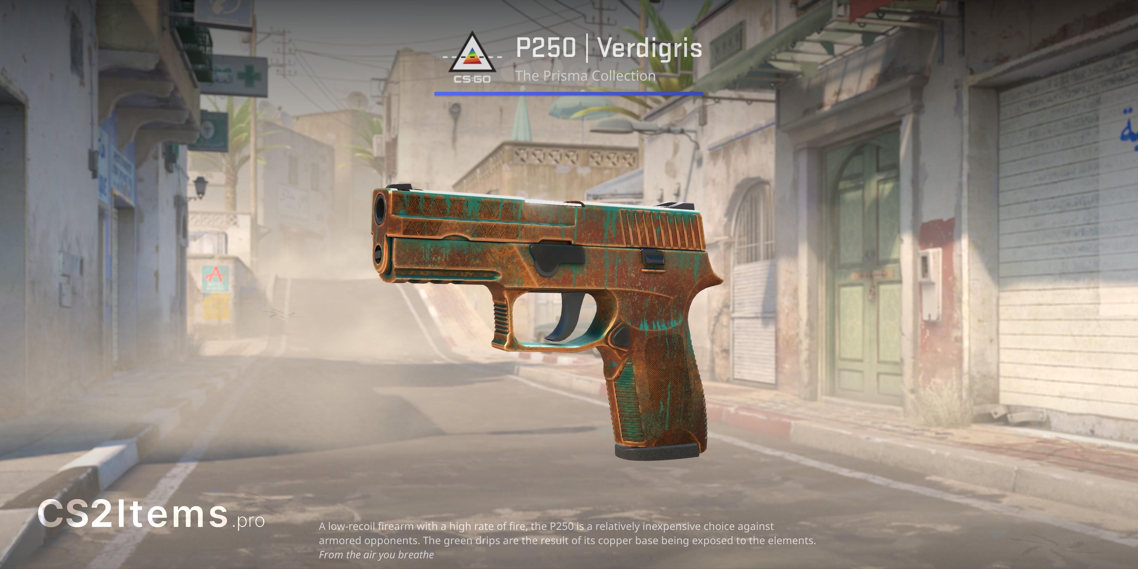 CS2 P250 | Verdigris Ön