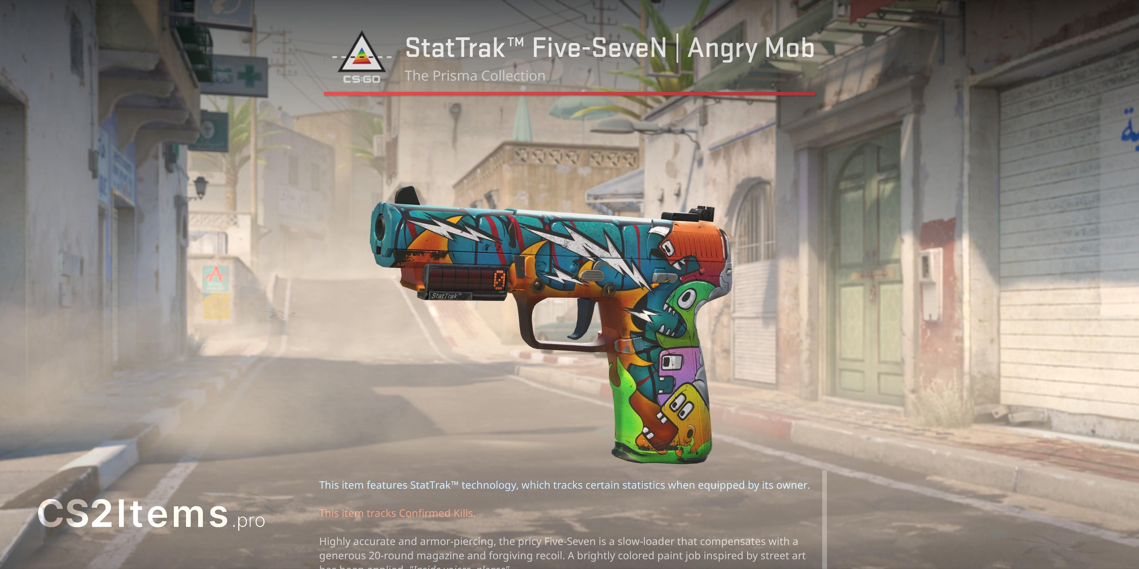 CS2 Five-SeveN | Angry Mob หน้า