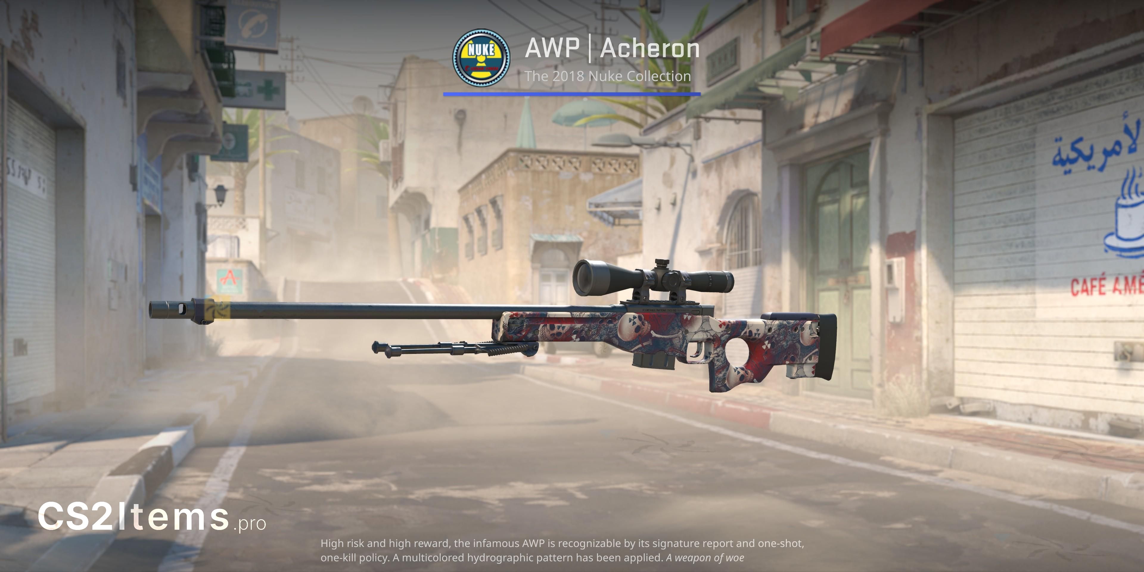 CS2 AWP | 冥河 前方