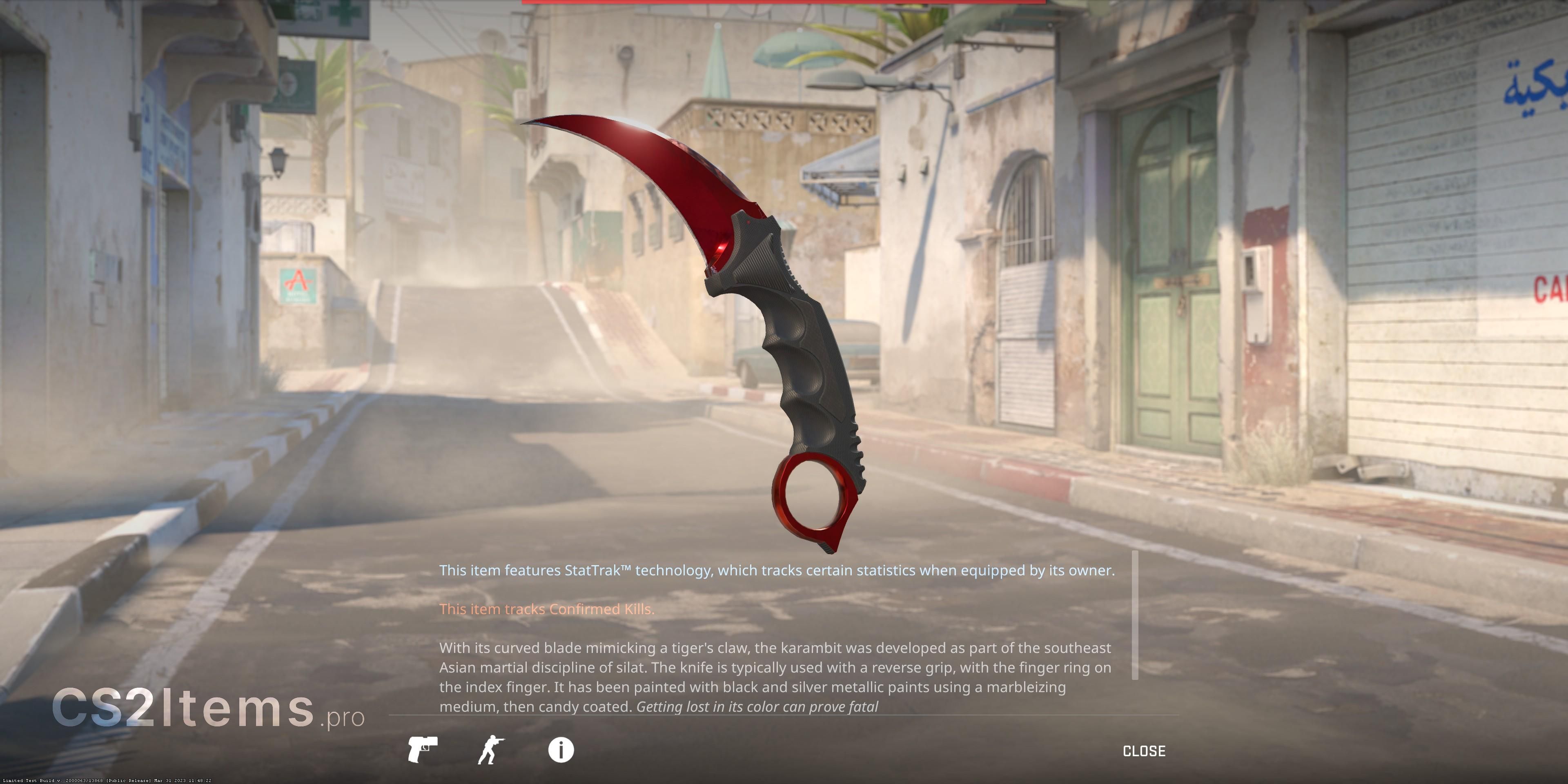 CS2 Karambit (★) | Doppler Týl