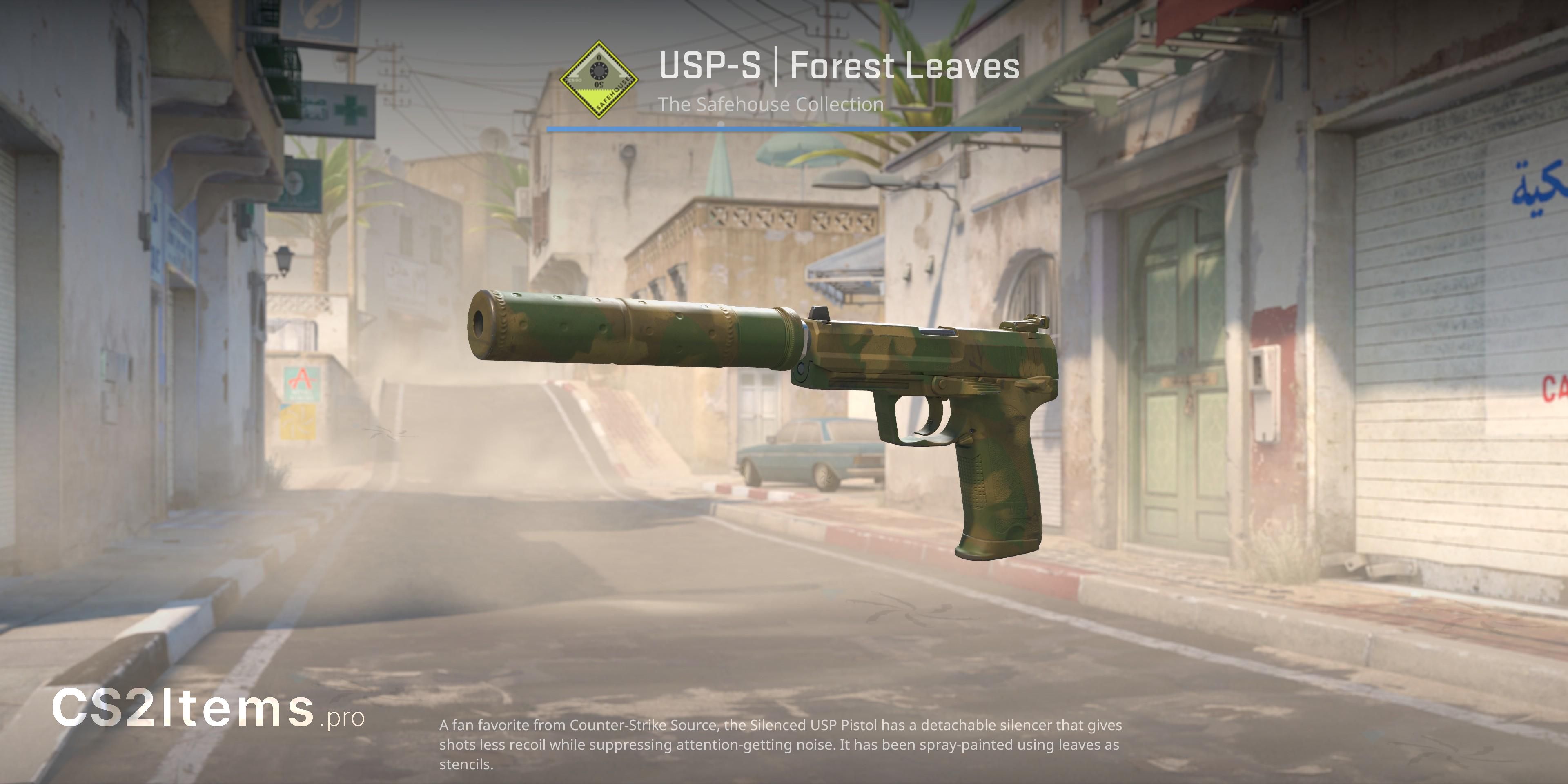 CS2 USP-S | Forest Leaves 玄関口