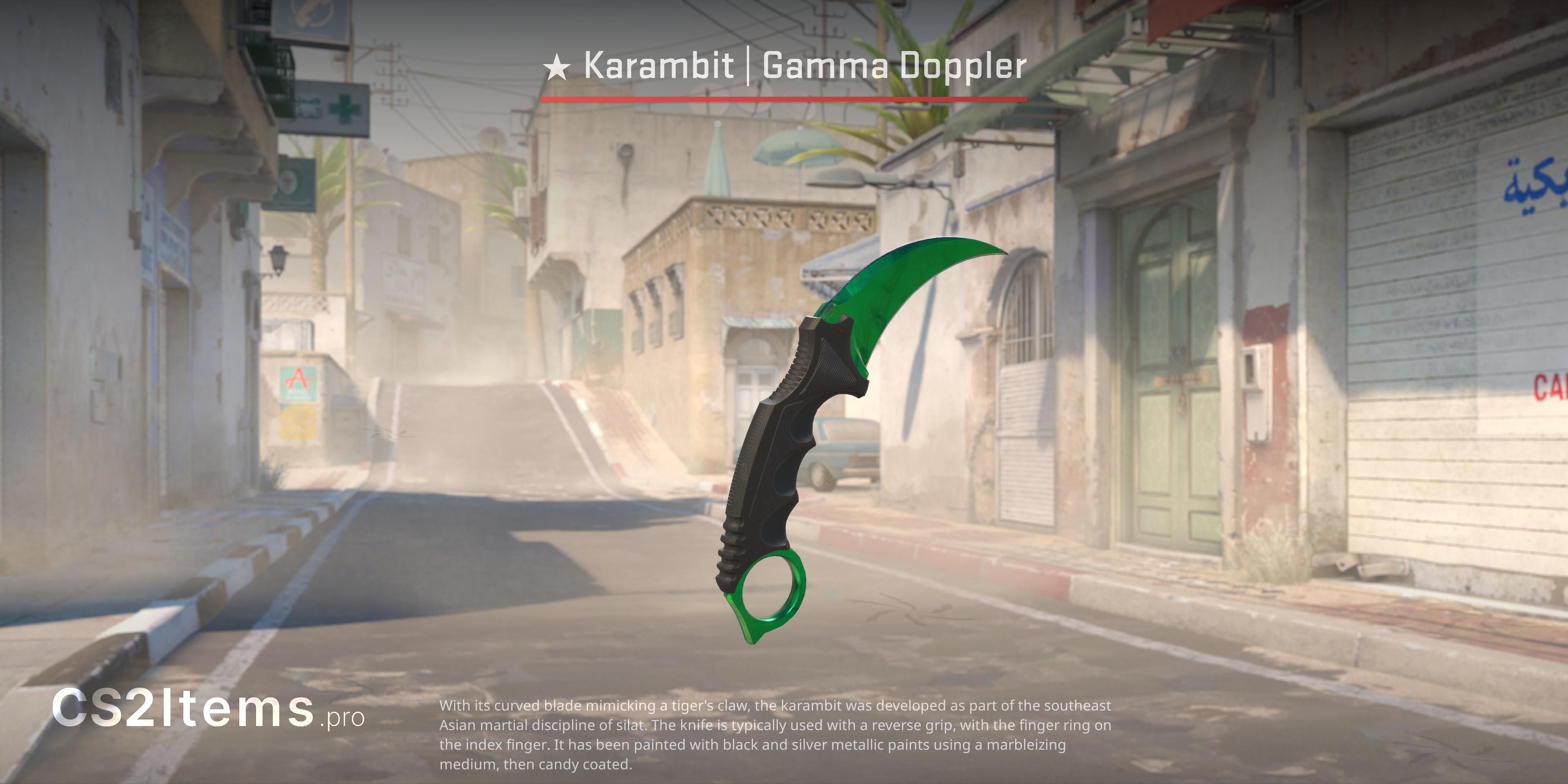 CS2 Karambit (★) | Gamma Doppler Forside