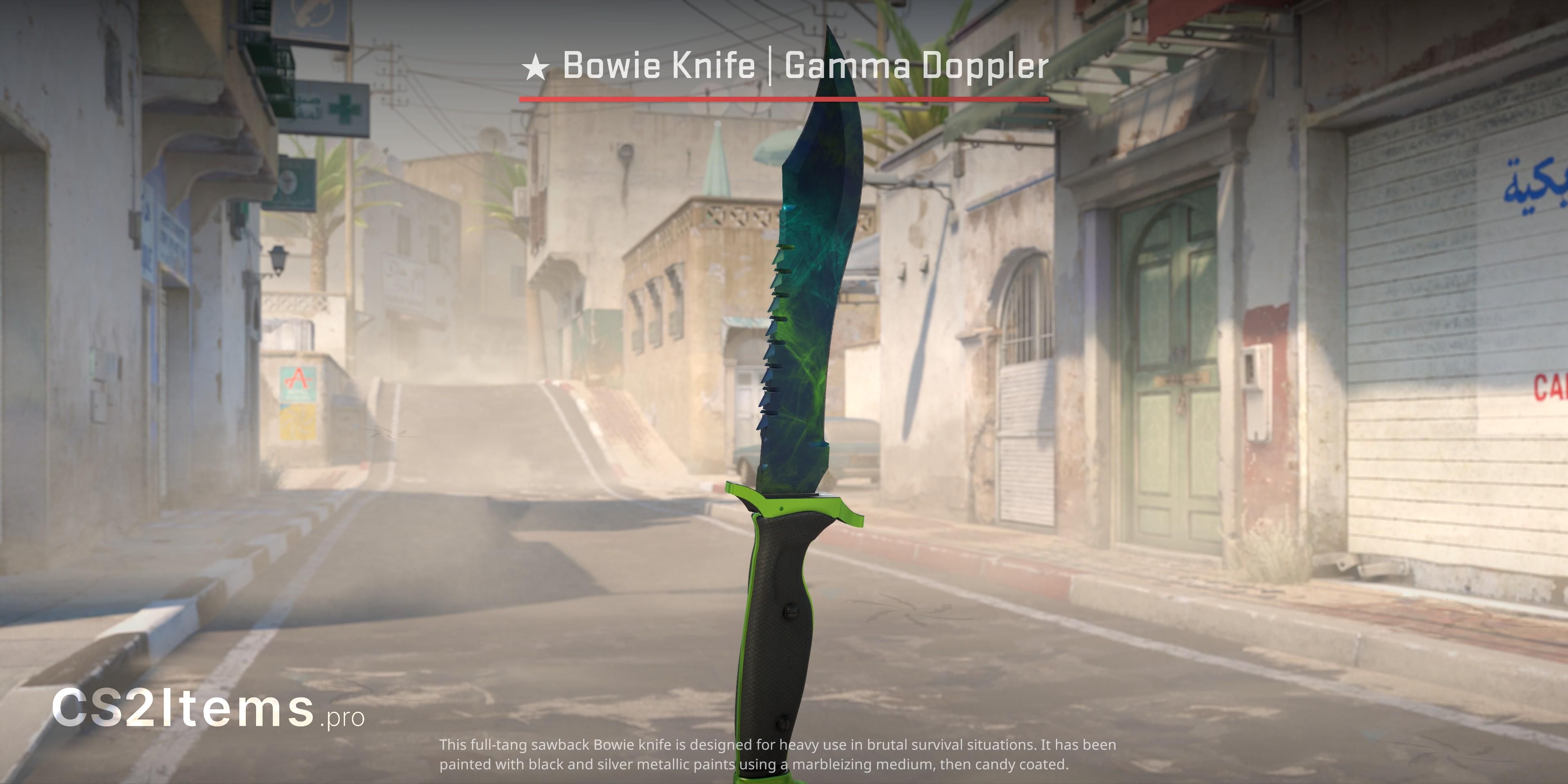 CS2 ★ Bowie Bıçağı | Gamma Doppler Ön