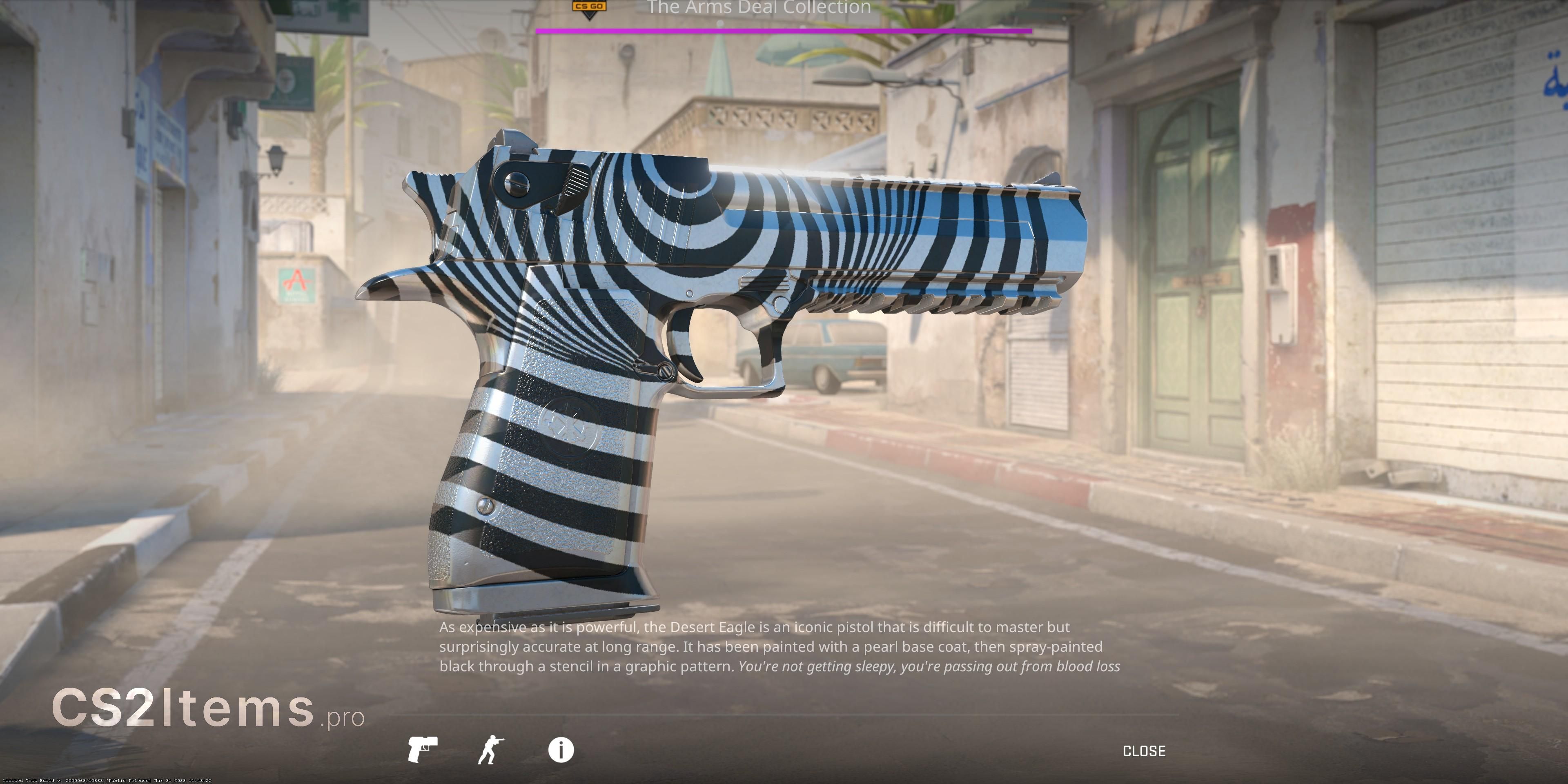 CS2 Desert Eagle | Hypnotic Týl