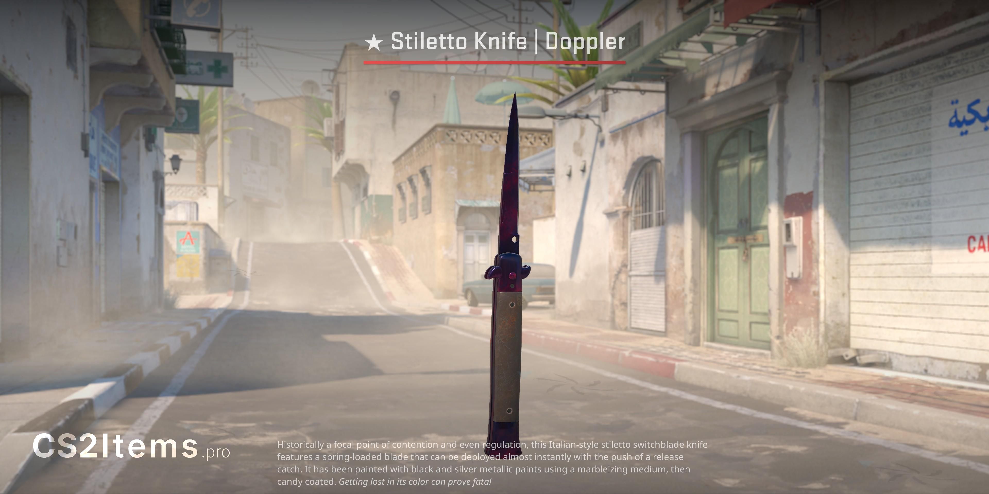 CS2 ★ Stilettkniv | Doppler Framsida