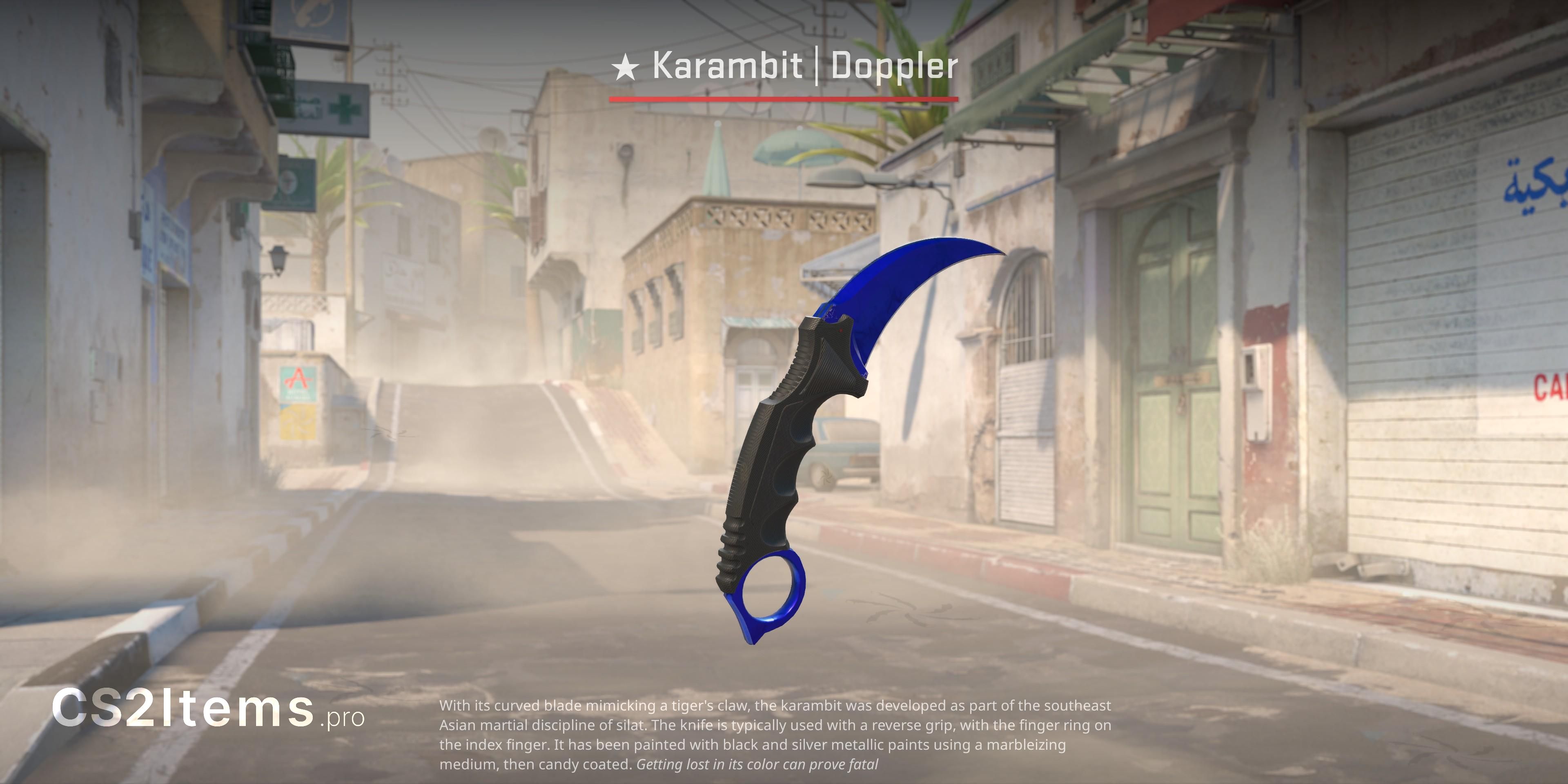 CS2 ★ Karambit | Doppler Framsida