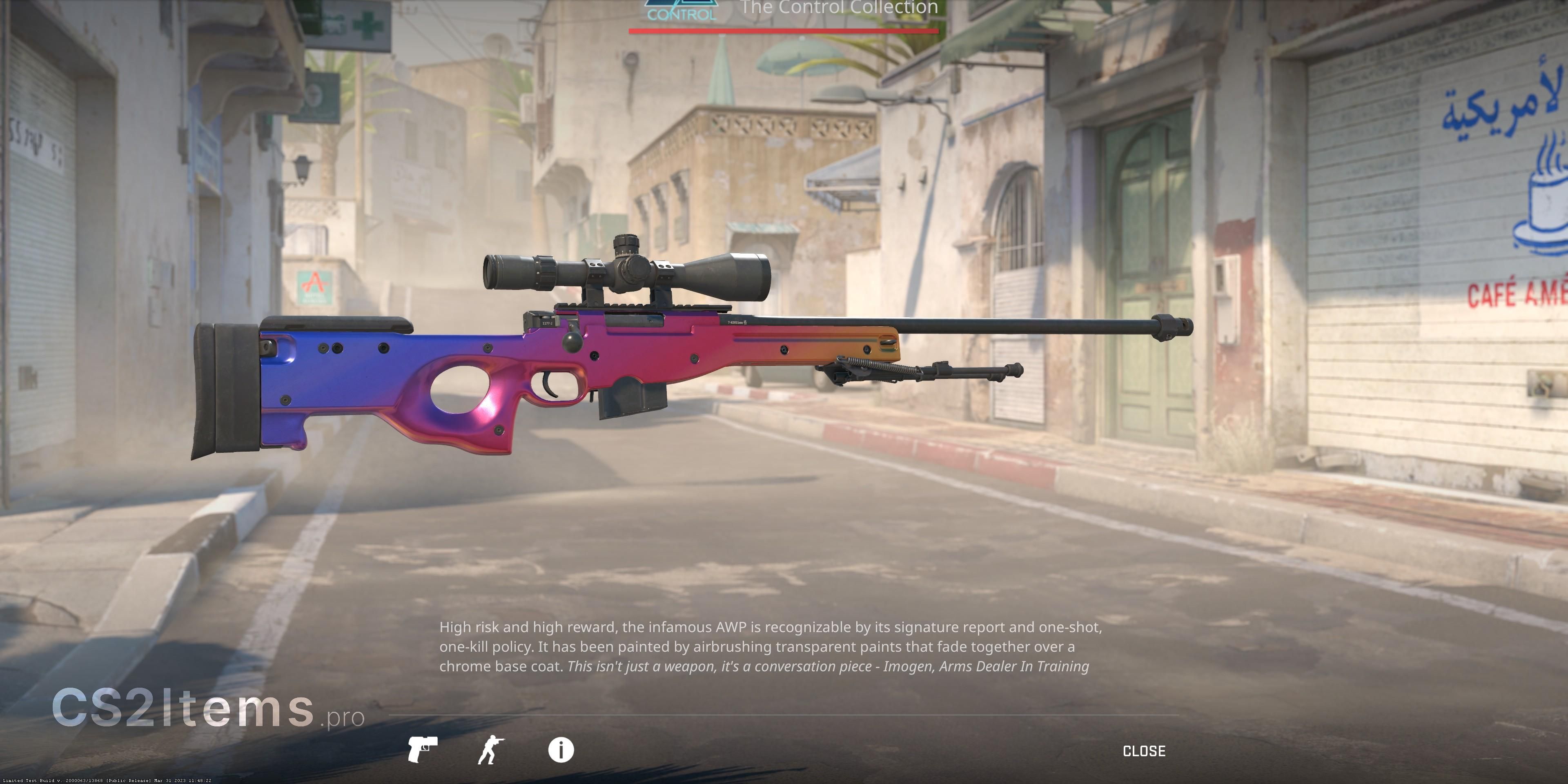 CS2 AWP | Fade Πίσω μέρος